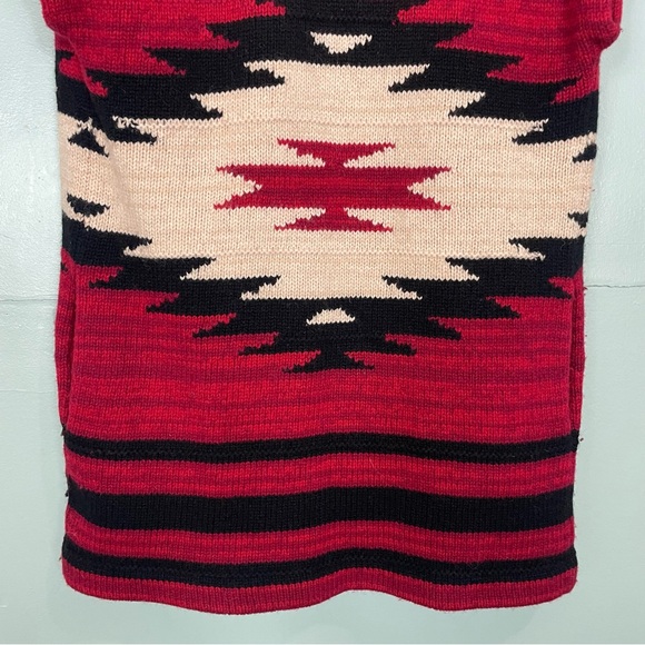 Ralph Lauren Lauren Jeans Company Vintage Southwestern Wool Knit Aztec Sweater - Picture 5 of 7